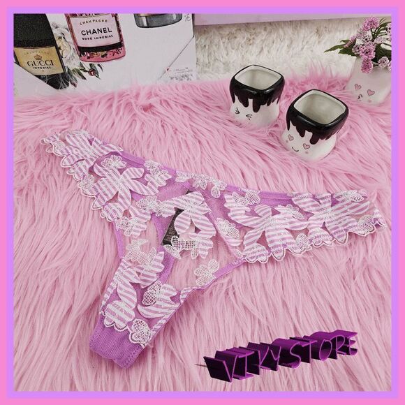 NWT Victoria's Secret Very Sexy Floral Tanga: Allure in Large! NWT - Picture 1 of 6